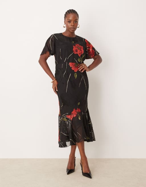 Robe longue ange on sale