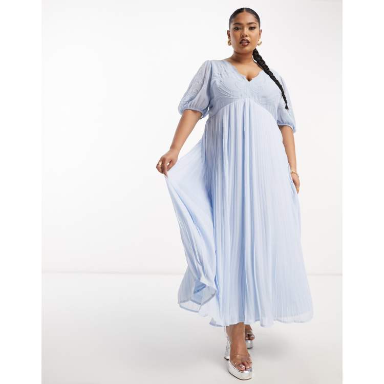 Asos robe blanche cheap longue