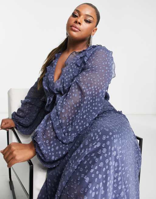 Robe à best sale pois asos