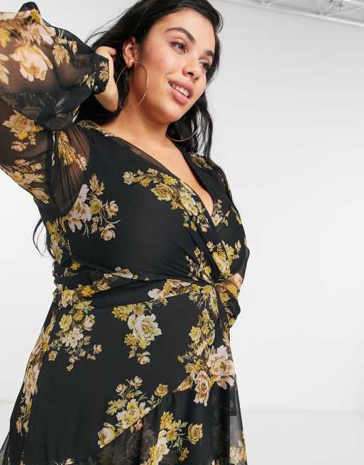 Robe longue fleurie asos hot sale