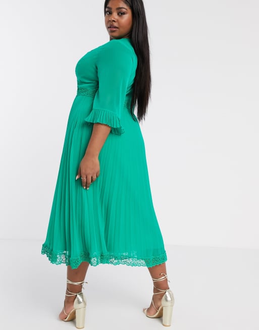 Asos robe best sale vert emeraude