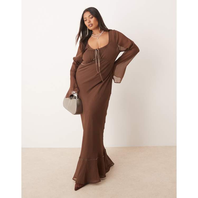 ruched bust dress with sleeves Heaven Sent Ruched Bust Puff Sleeve Dress White