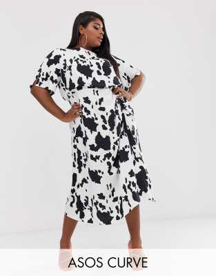 cow print outfit plus size