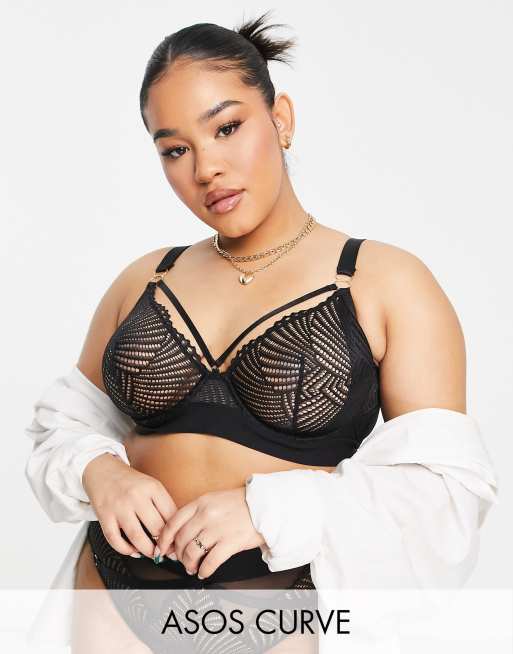 Buy Geo Lace Bras 2 Pack from Next