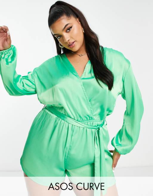 Asos curve sales romper