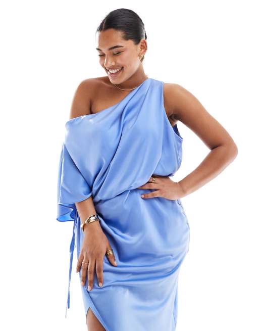 Cornflower blue dress asos deals