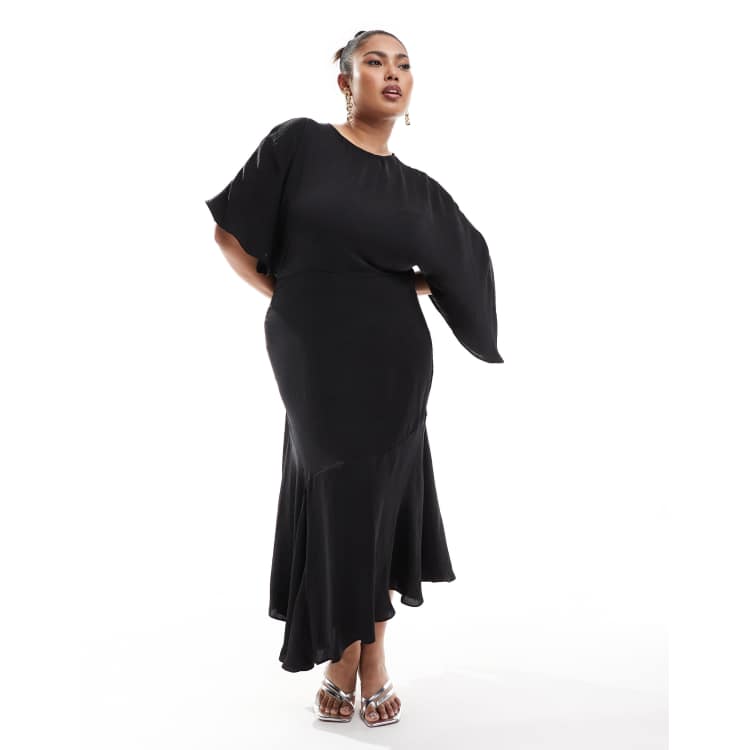 ENFOLD　CURVE-SLEEVE ASYMMETRY-DRESS ENFOLD - 【ENFOLD】CURVE-SLEEVE ASYMMETRY-DRESSの通販 by