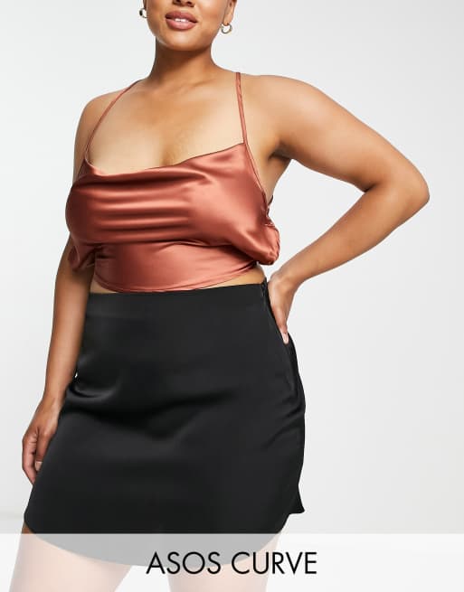 Asos plus outlet size mini skirts