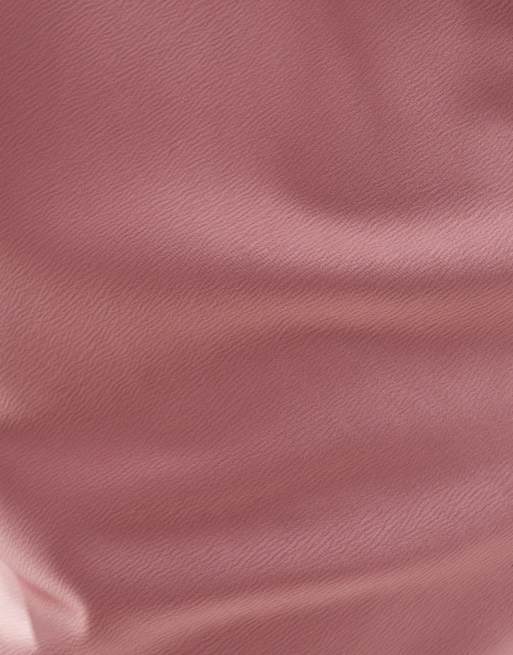 ASOS DESIGN Curve - Schuin gesneden midi-rok van satijn in roze, 3 van 5