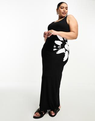 floral long gown design