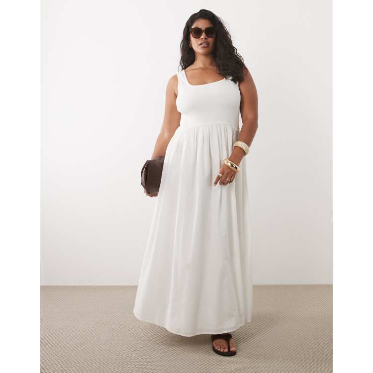 blue off the shoulder maternity dress Ariana Maxi Maternity Moon Dress in Baby Blue L main image 0