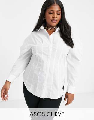 asos plus size shirts