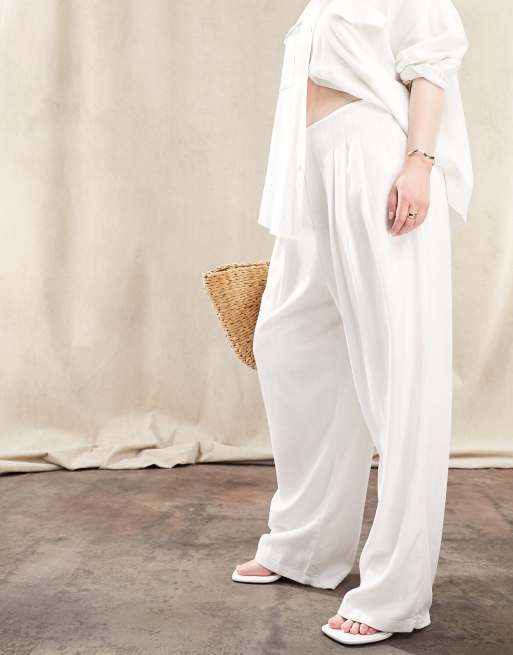 Linen store flowy pants