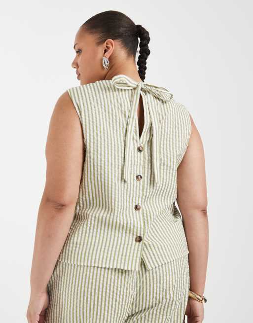 ASOS DESIGN Curve seersucker set, 2 of 3