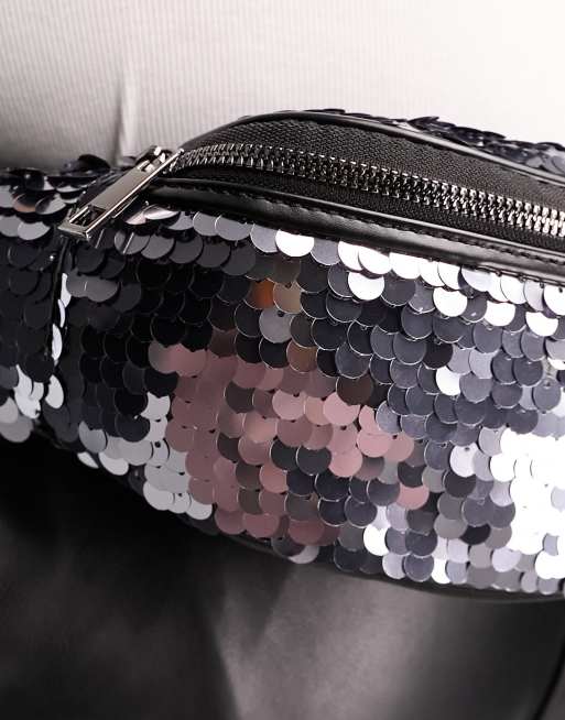 Sequin shop bum bags