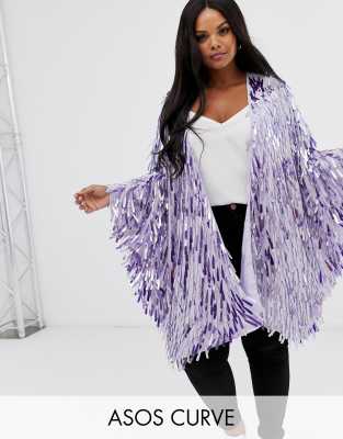 sequin kimono plus size