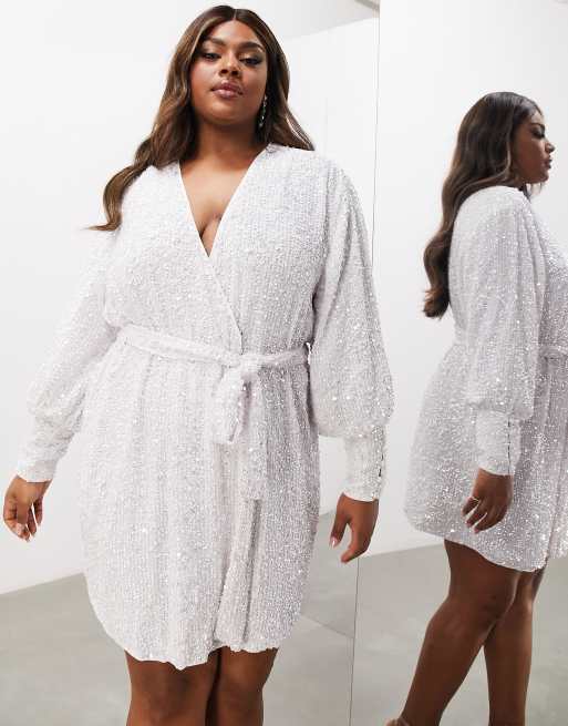 White dress 2025 asos curve