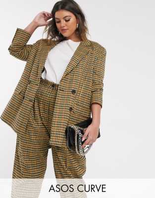 asos curve suits