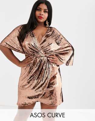 robe sequin asos