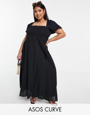 asos plus size maxi dress