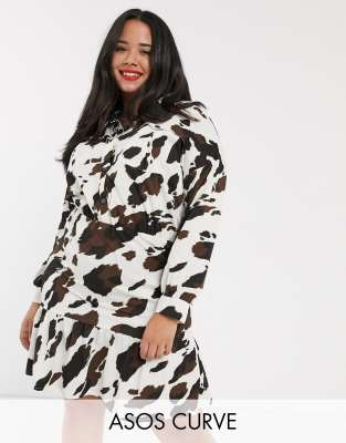 cow print outfit plus size