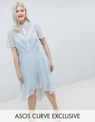 asos curve shirt dress