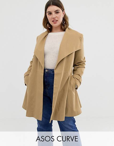 Plus Size Coats | Plus Size Jackets | ASOS