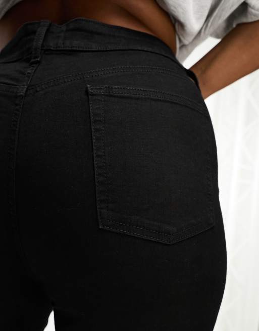ASOS DESIGN Curve skinny jeans in black, 5 of 5