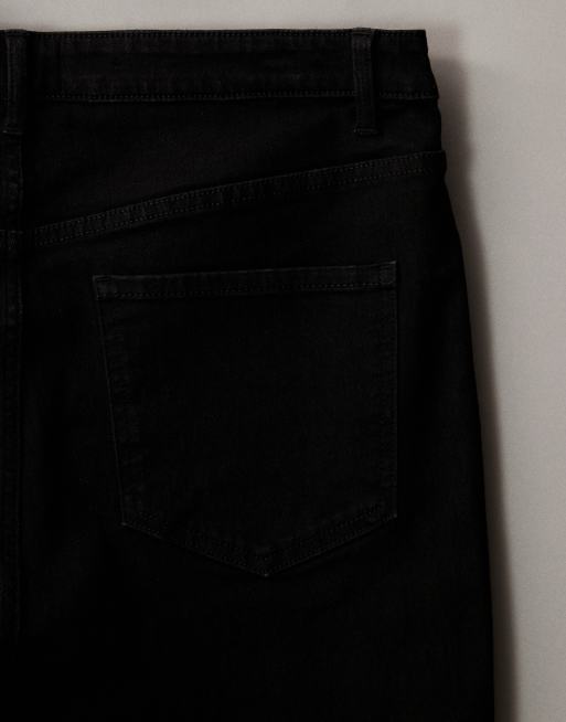 ASOS Design - Curve - Skinny jeans in effen zwart, 6 van 7
