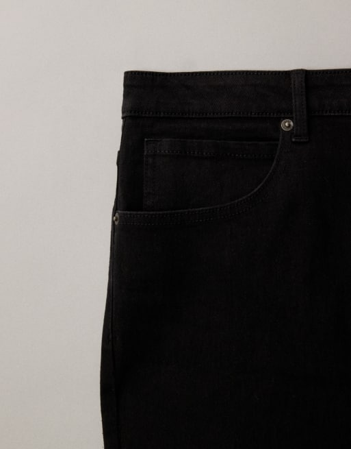 ASOS Design - Curve - Skinny jeans in effen zwart, 7 van 7