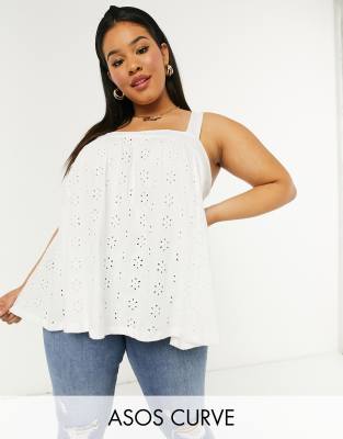 asos plus tops