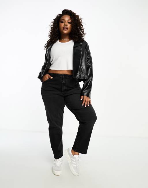 Asos curve mom store jeans