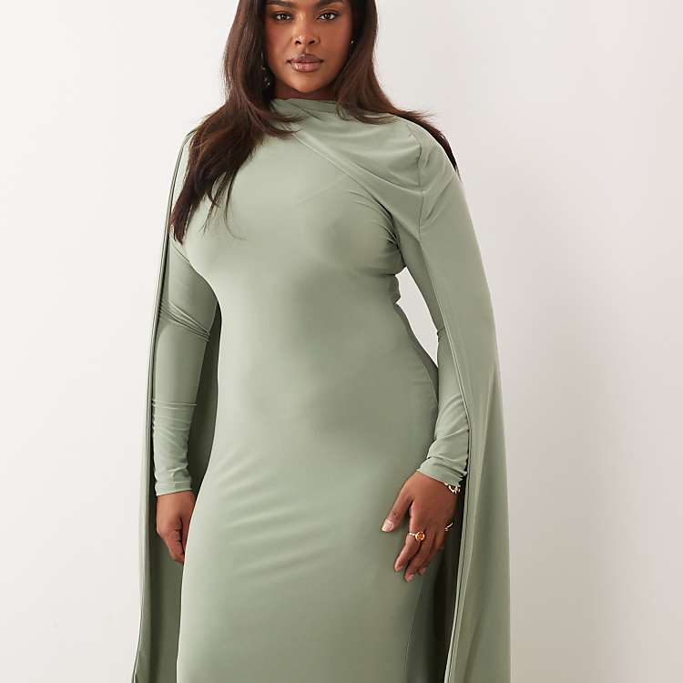 womens green long sleeve dress ZAPAKA Women Dark Mother of the Bride Mermaid Long Sleeves Lace Wedding Guest Dress with Slit Imported. Unique Vintage Plus Size Emerald