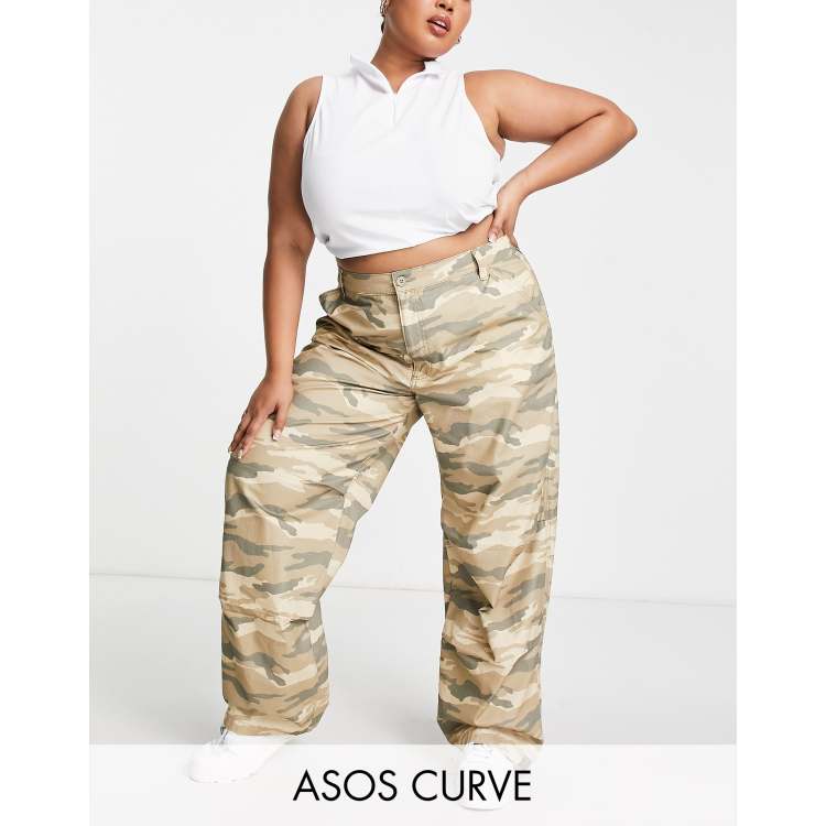 Asos best sale camo pants