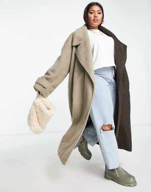 Asos oversized coat hotsell