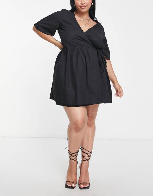 Asos tie waist outlet dress