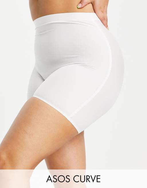 ASOS DESIGN Curve smoothing short in white