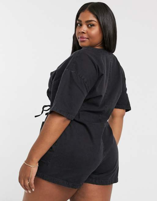 Asos curve hot sale romper