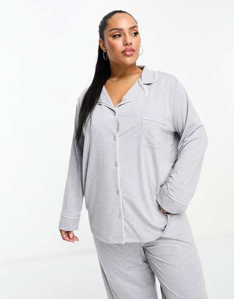 Pajamas Mans Cotton Plus Size Pajamas Long Sleeved Pullover Sporty Hom