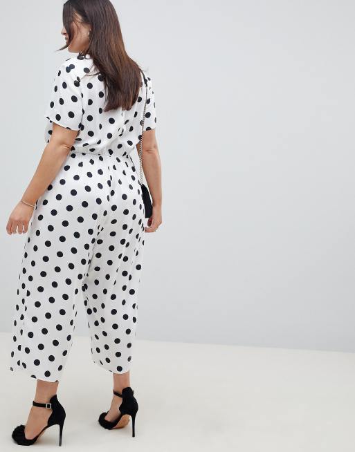 Asos best sale spotty jumpsuit