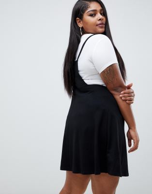 asos curve pinafore