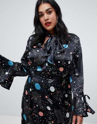moon and stars maxi dress