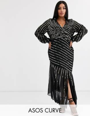 asos plus size suit