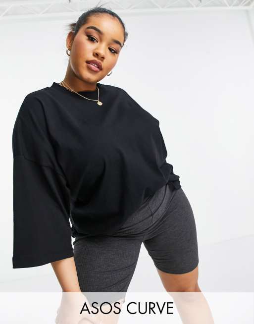 ASOS DESIGN Curve - Super oversized sort T-shirt
