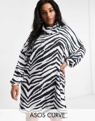 asos zebra print