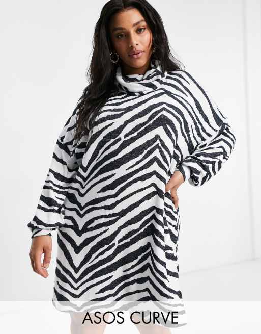 Zebra hotsell jumper dress