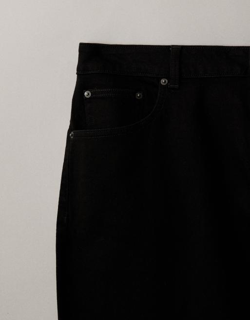 ASOS DESIGN Curve – Svarta jeans i slim fit och mom-modell, 7 av 7