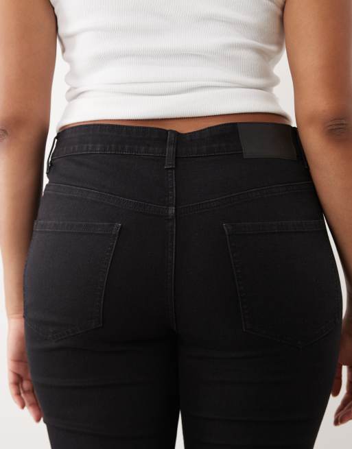 ASOS DESIGN Curve – Svarta skinny jeans, 4 av 5