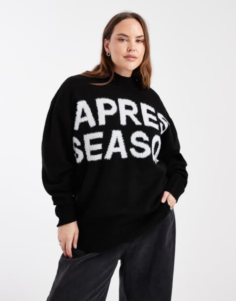ASOS DESIGN Curve – Sweter z golfem - view 1