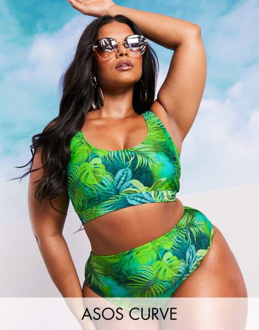 Asos plus 2025 size bikini